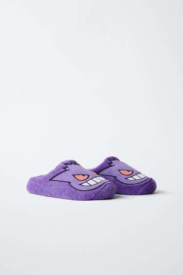 GENGAR POKÉMON ™ HOUSE SHOES - Purple by Zara