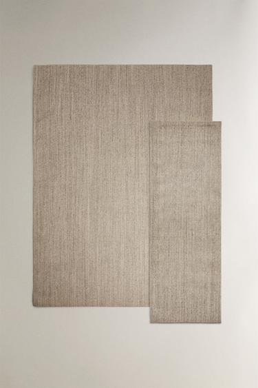 SISALTEPPICH GEFLOCHTEN - Hellbeige von Zara