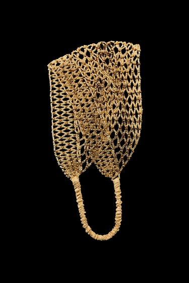 DIADEMA ABALORIOS BRILLOS LIMITED EDITION - Dorado de Zara