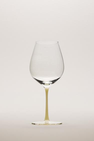 Zaras FÄRGAT BOROSILIKATGLAS - Gul