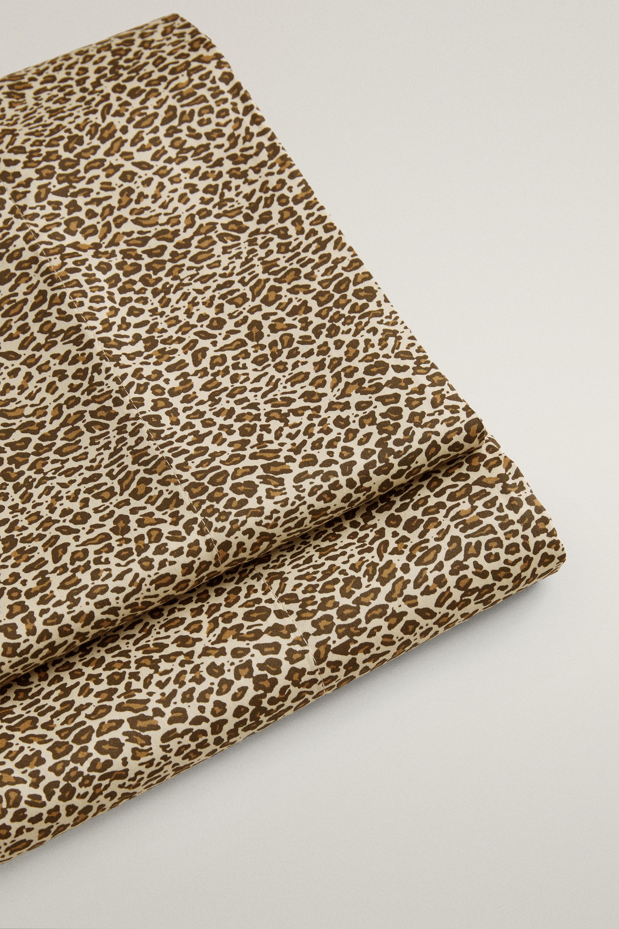 DRAP DE DESSUS GIRAFE SATIN (300 FILS)