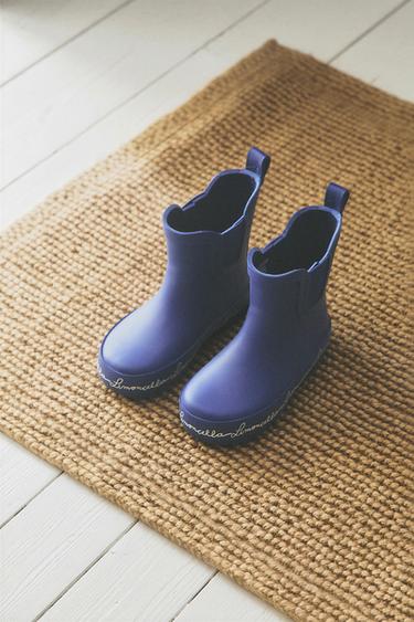 Zara KIDS' THE ANIMALS OBSERVATORY WELLIES - 藍色