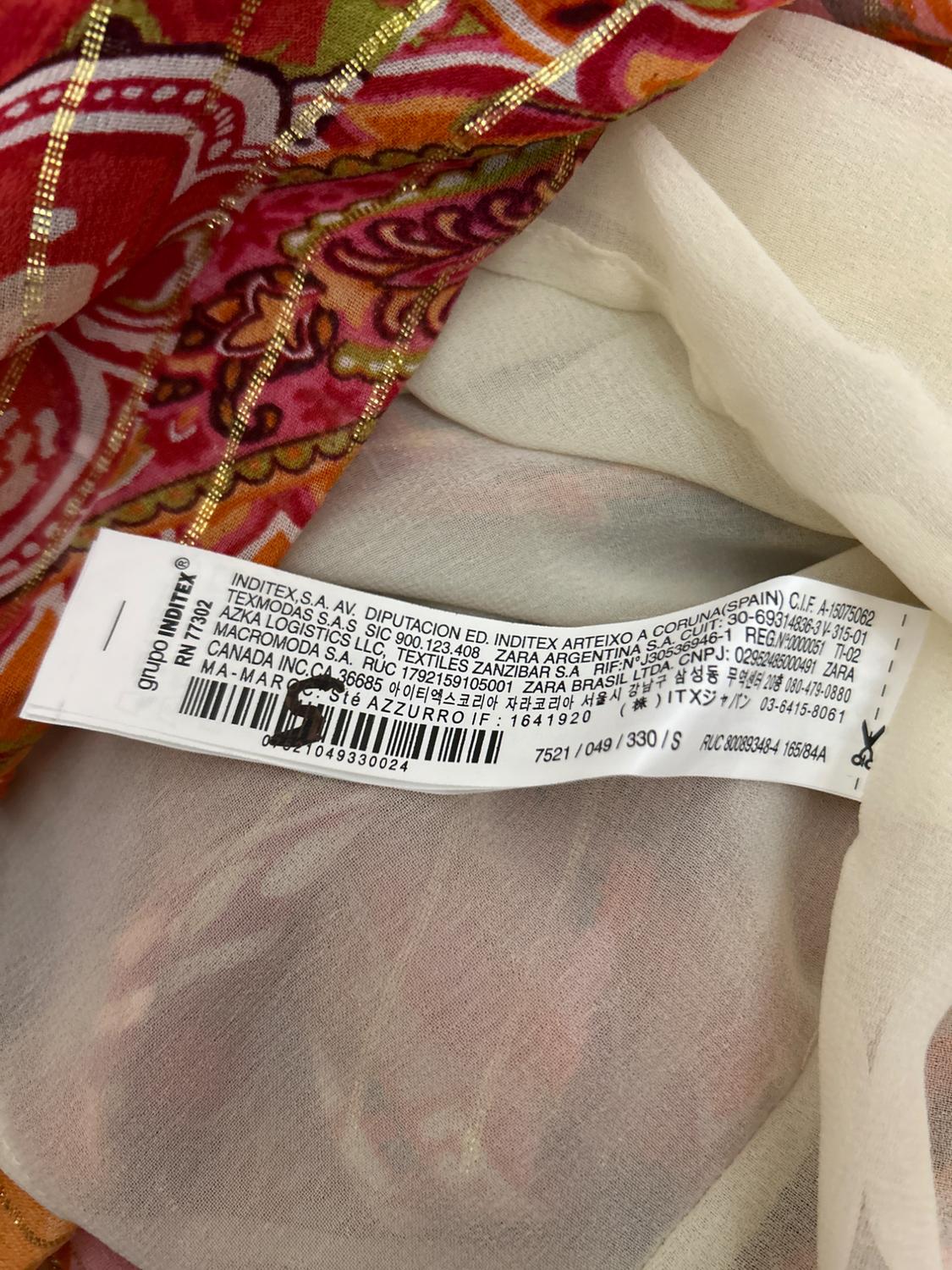 SHORT PRINTED DRESS - Image 8