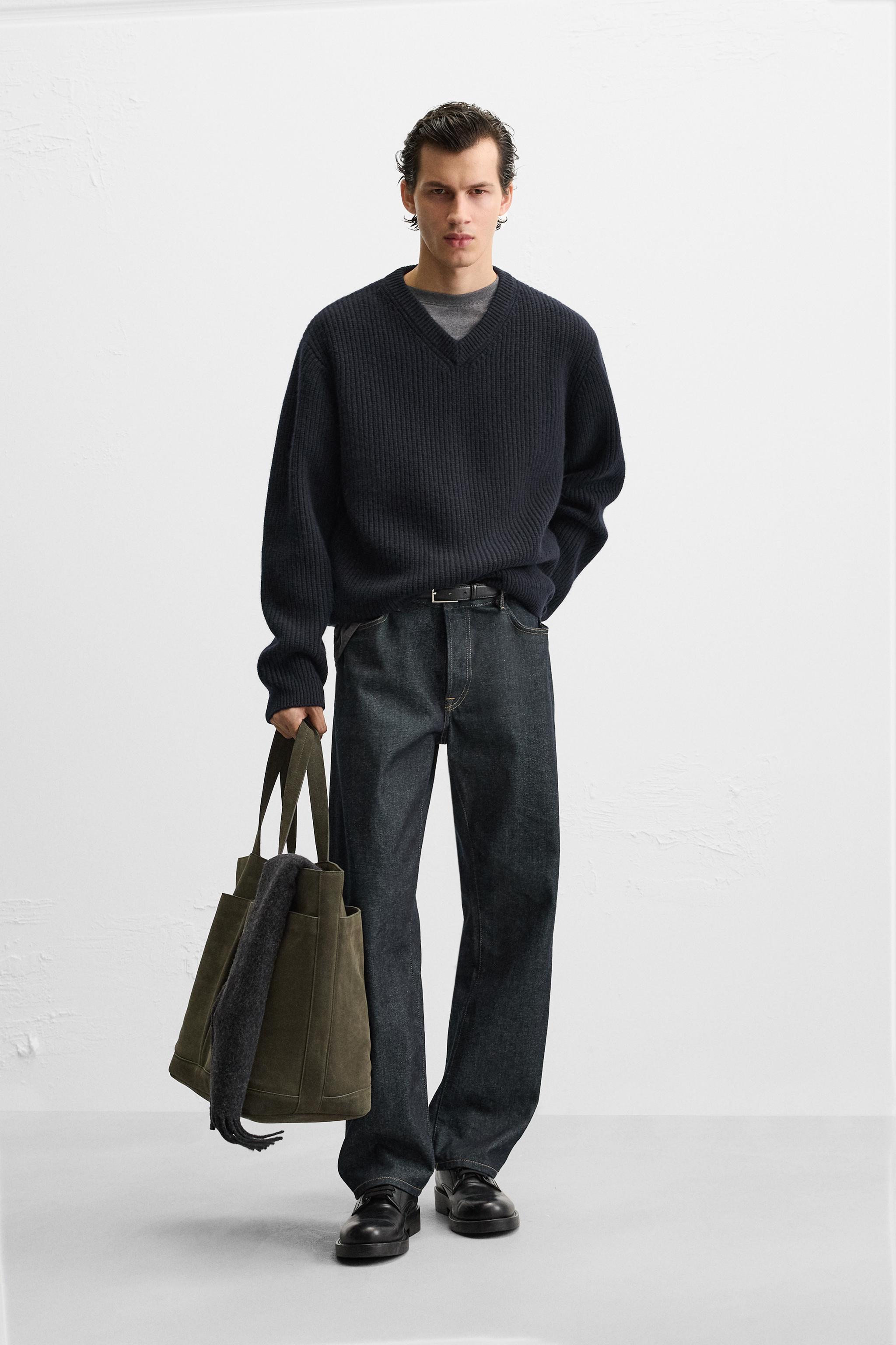 WOOL 100% Limited edition best collection sweater zara