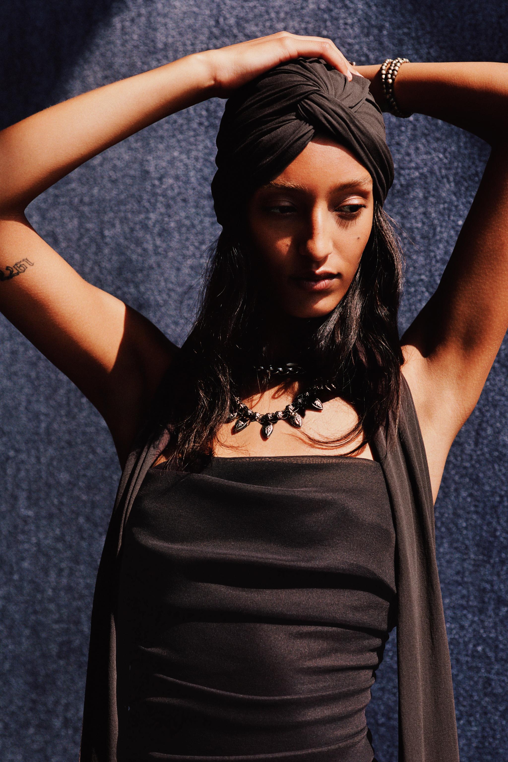 LIMITED EDITION KNOTTED TURBAN HEADPIECE