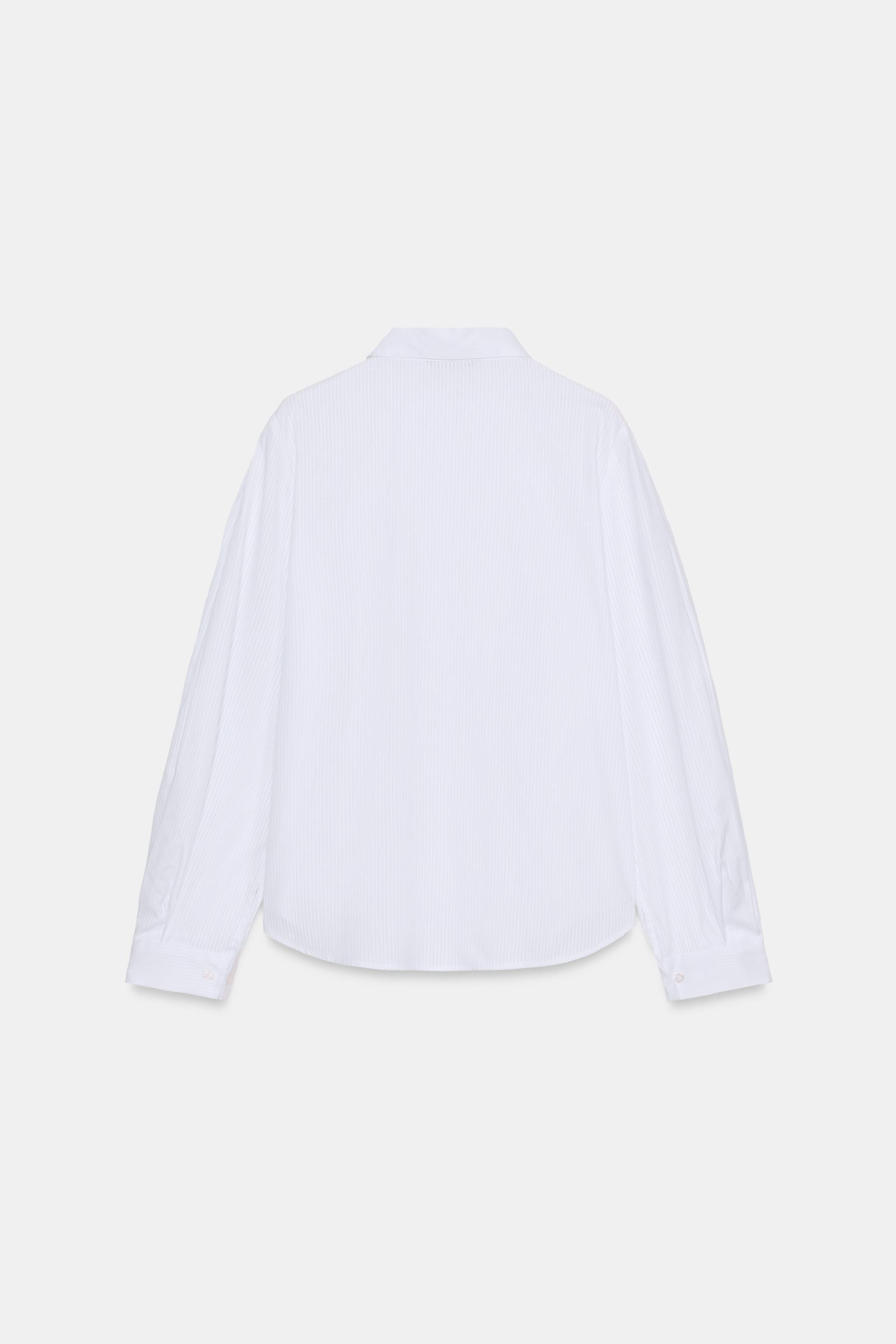 CHEMISE EN COTON À RAYURES