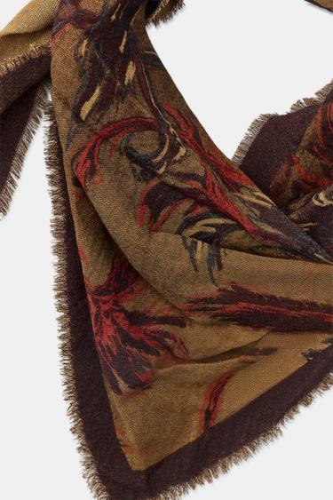 BANDANA IMPRIMÉ FLEURS - Toffee de Zara - Image 3