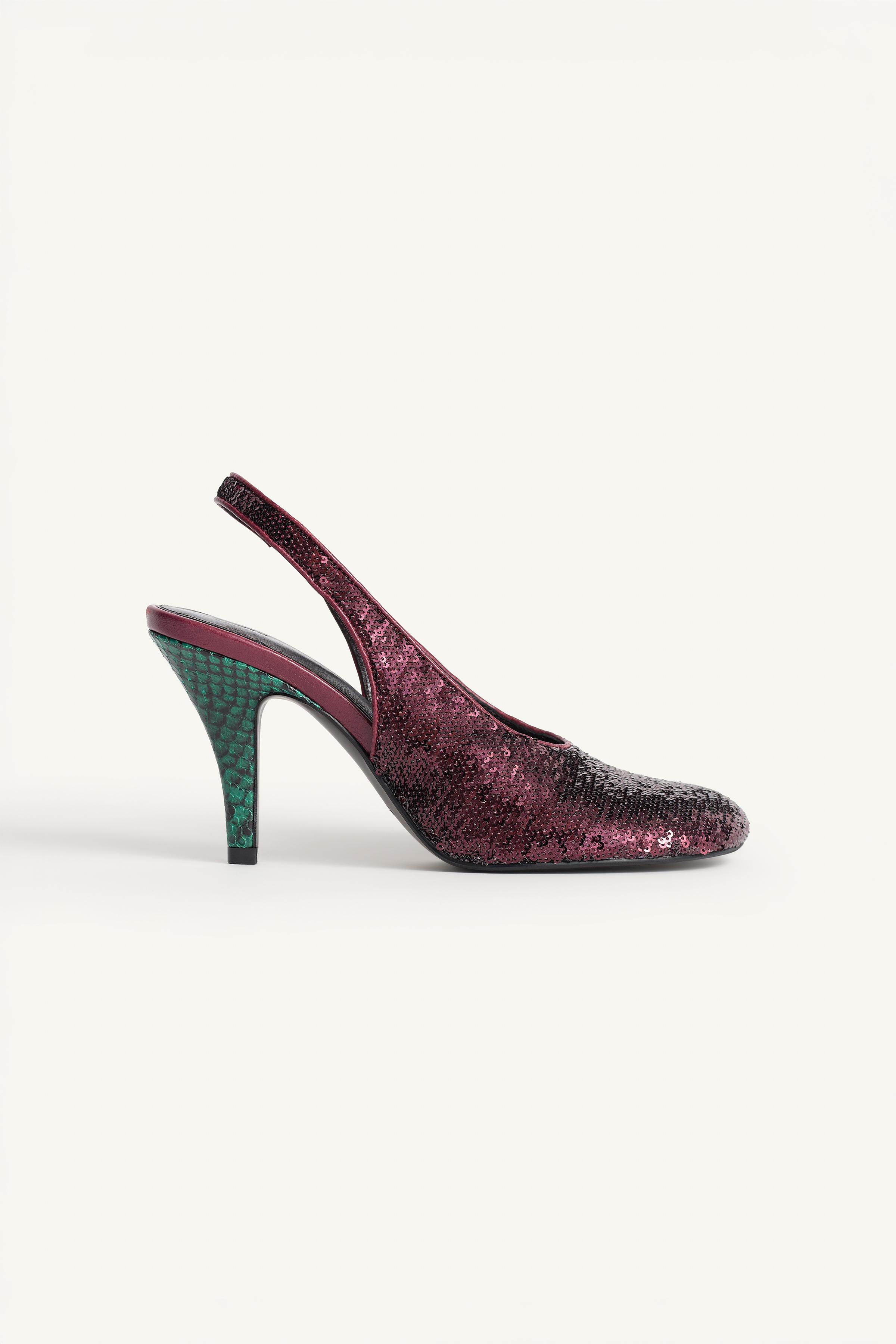 LIMITED EDITION BEADED SLINGBACK SHOES
