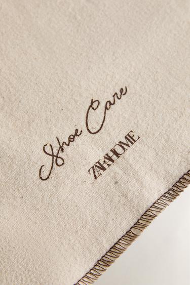 COTTON FOOTWEAR CLOTH - Cream by Zara - Image 1