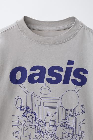 OASIS ® PRINT T-SHIRT - Grey by Zara
