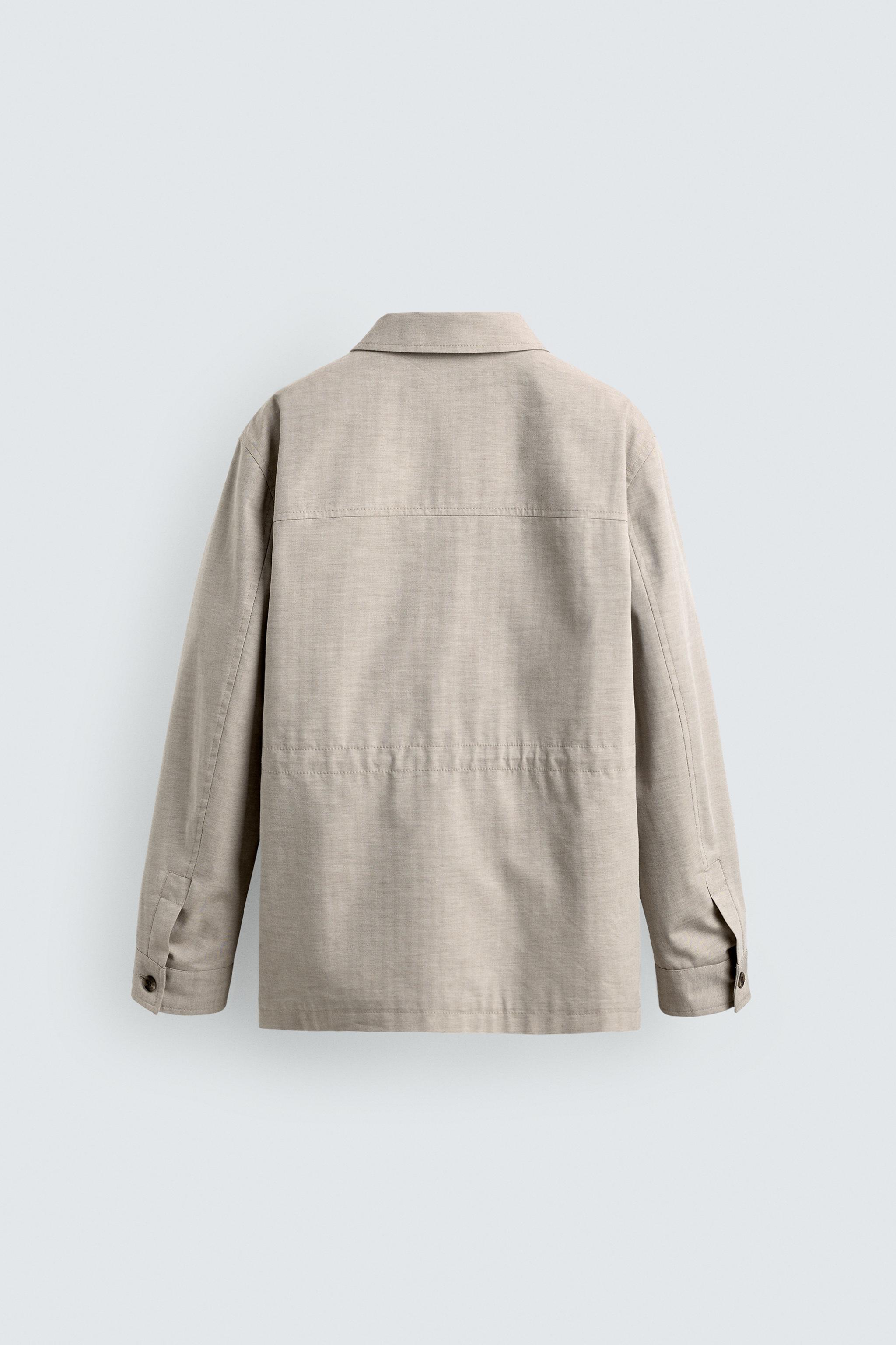 BLOUSON REGULAR FIT STRUCTURÉ À CHEVRON
