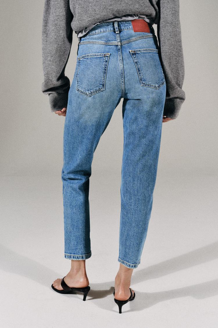 JEANS Z1975 DE CINTURA ALTA Y CORTE MOM 6
