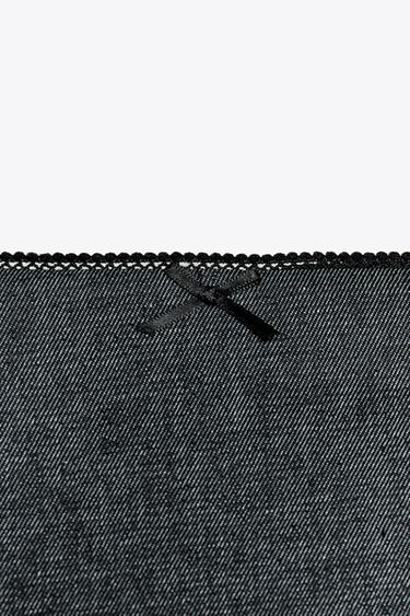 JUPE Z1975 MINI EN JEAN - Bleu de Zara - Image 7
