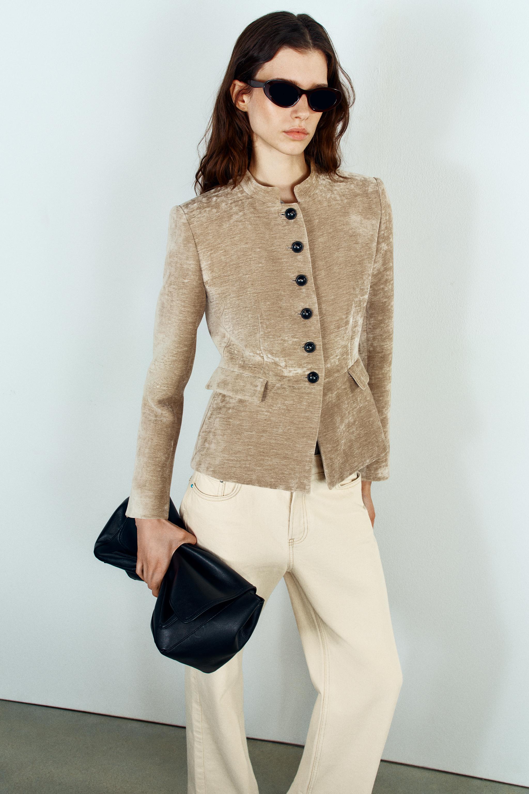 BLAZER À ÉPAULETTES