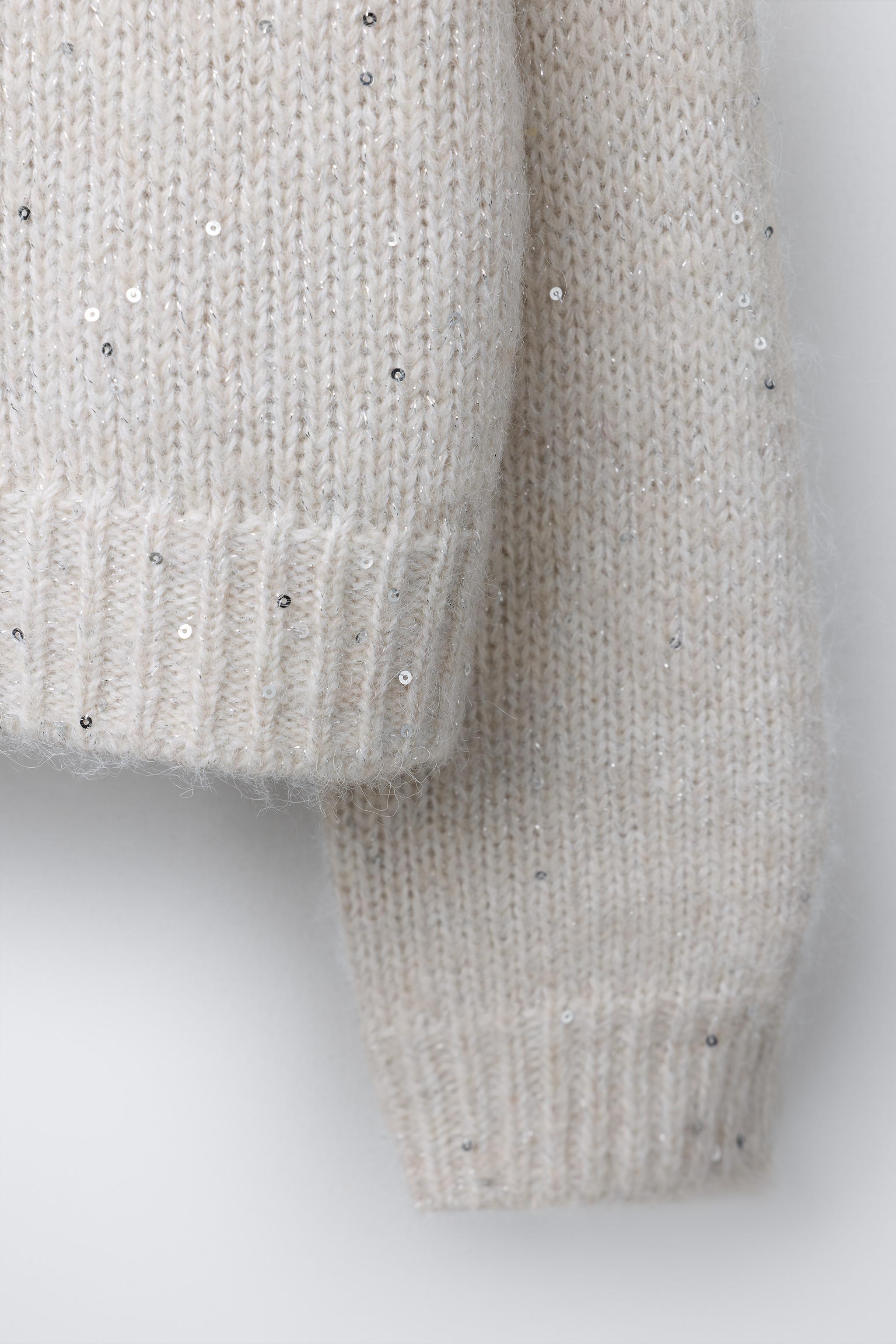SEQUIN KNIT JUMPER
