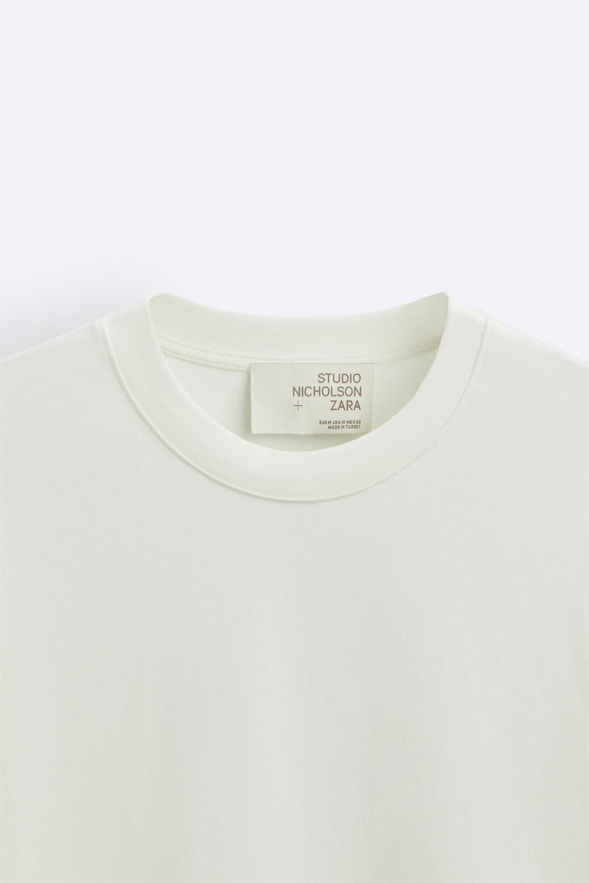 オーバーサイズ Ｔシャツ X STUDIO NICHOLSON - エクリュ | ZARA Japan