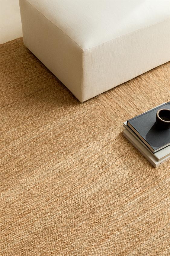 TAPIS RECTANGULAIRE JUTE - Beige clair de Zara - Image 5