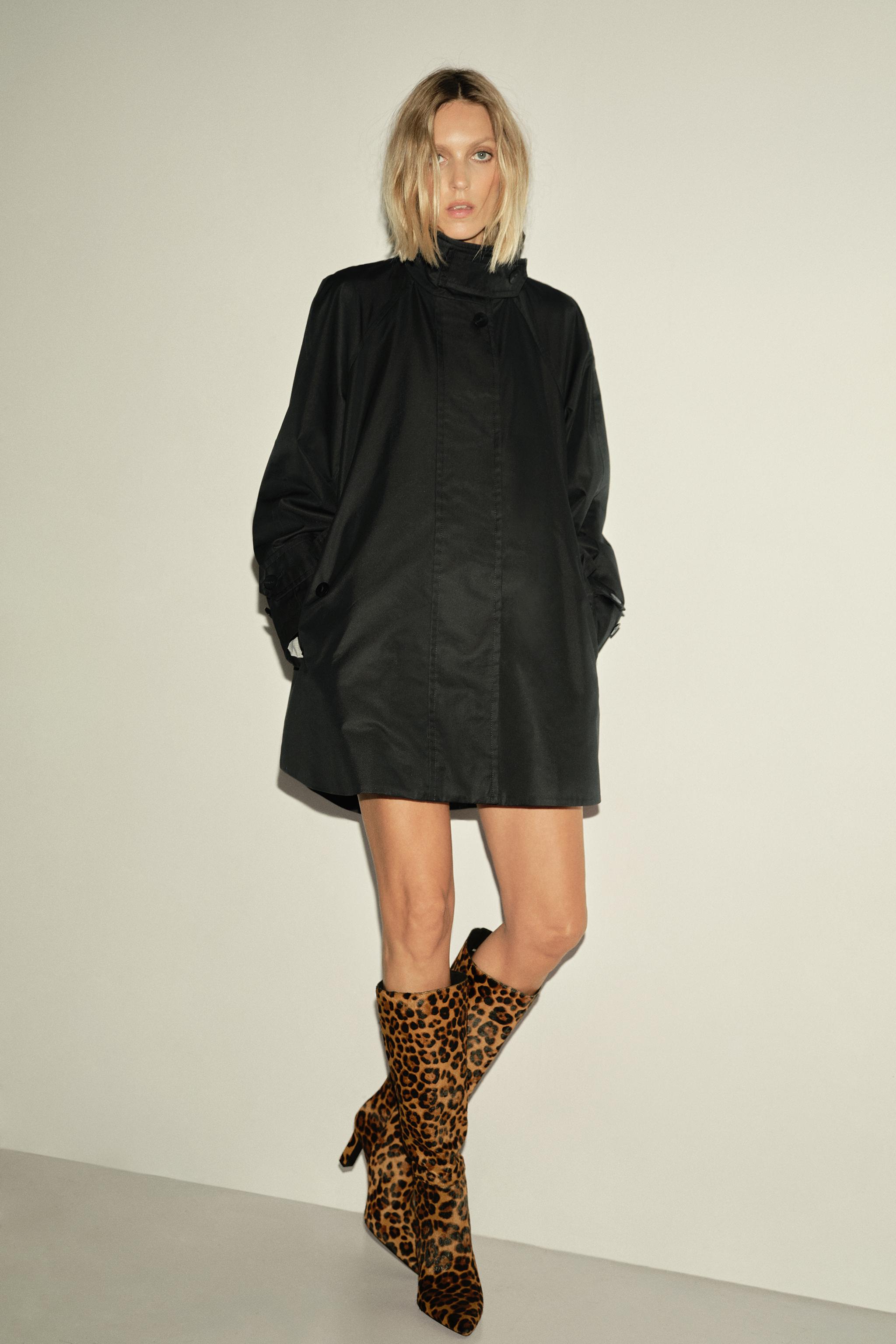 ZW COLLECTION HOODIE PARKA - Anthracite grey | ZARA United States