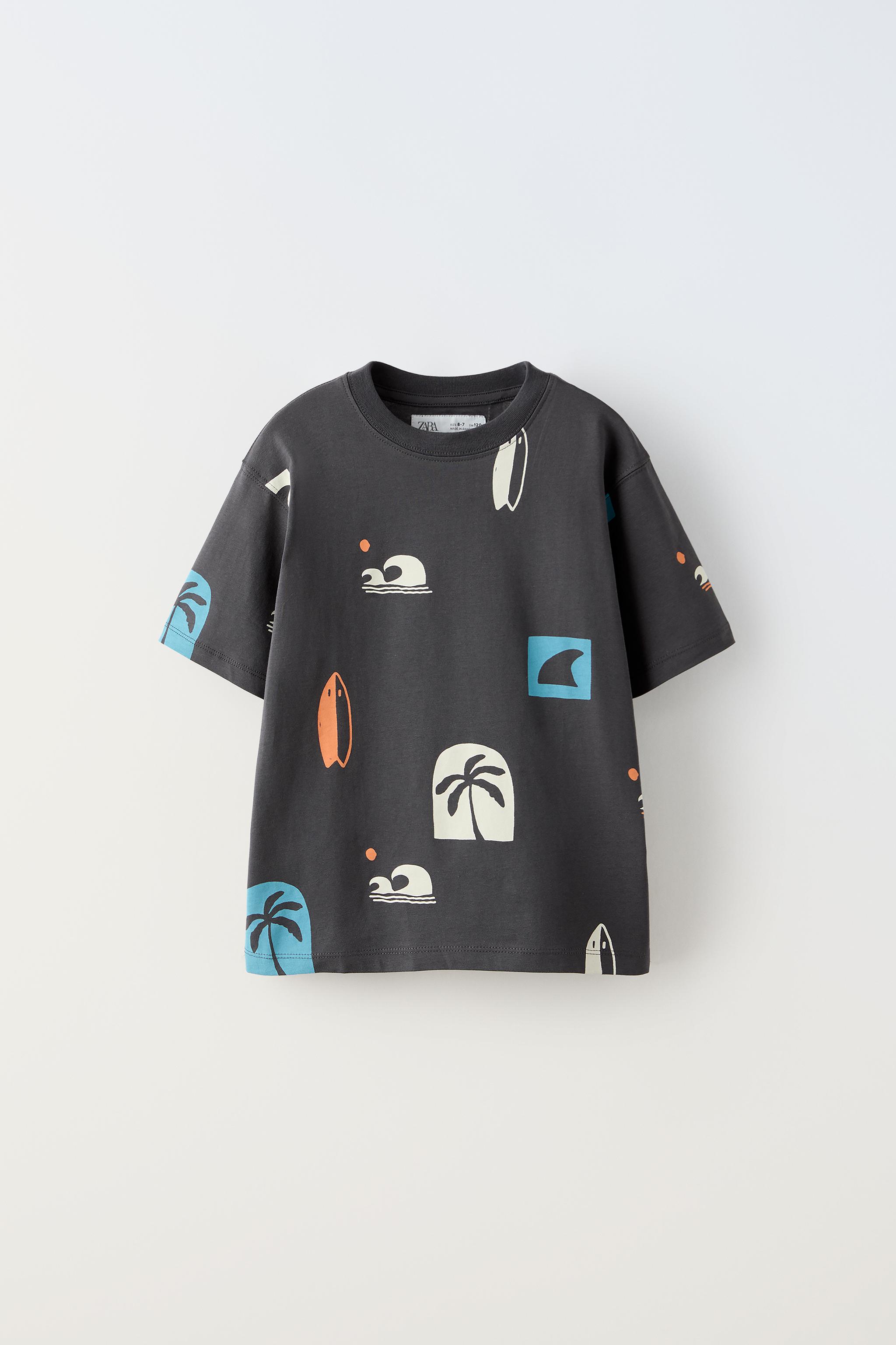 テキスト Tシャツ - ブラック | ZARA Japan / 日本