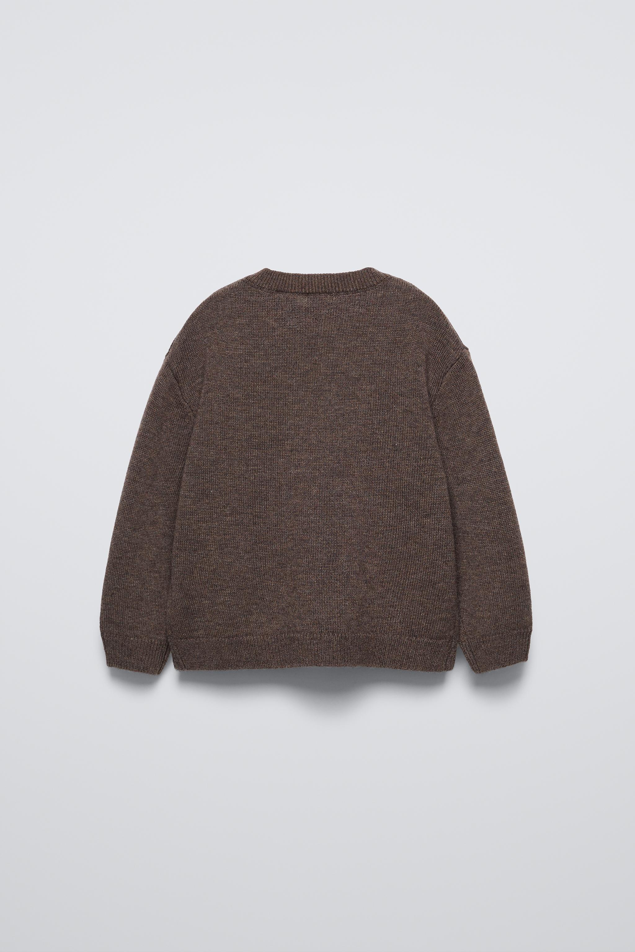 WOOL 100% Limited edition best collection sweater zara