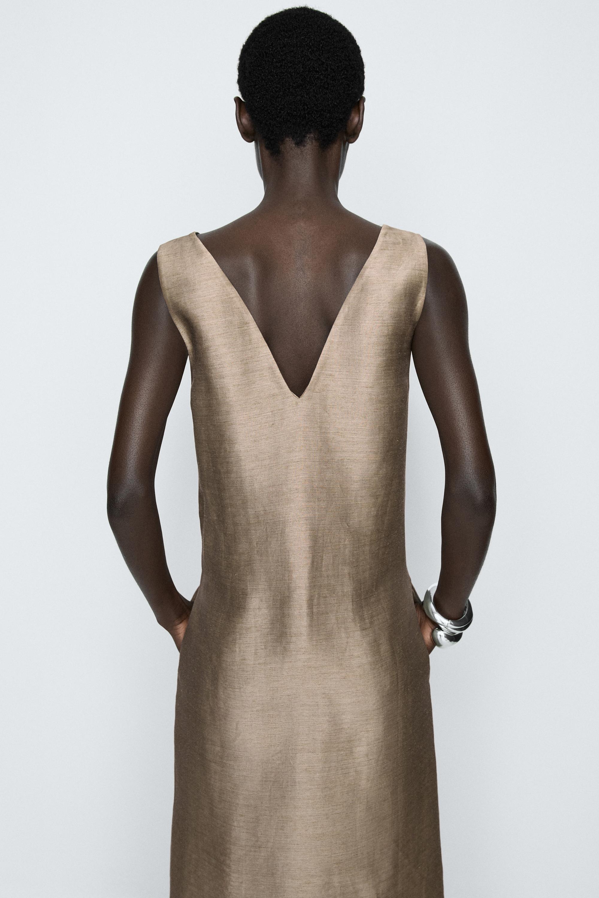 Wide strap midi dress - STUDIO