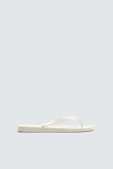 HAVAIANAS ® x ZARA SANDALS - White by Zara