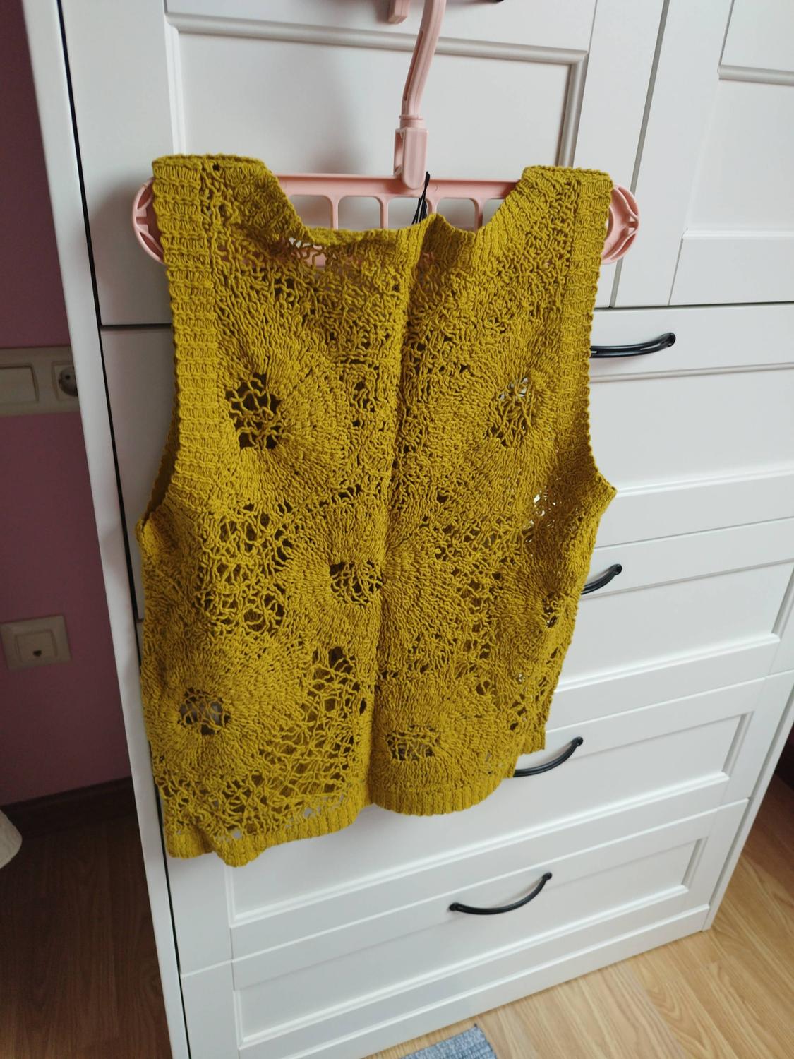 SLEEVELESS CROCHET TOP - Image 3