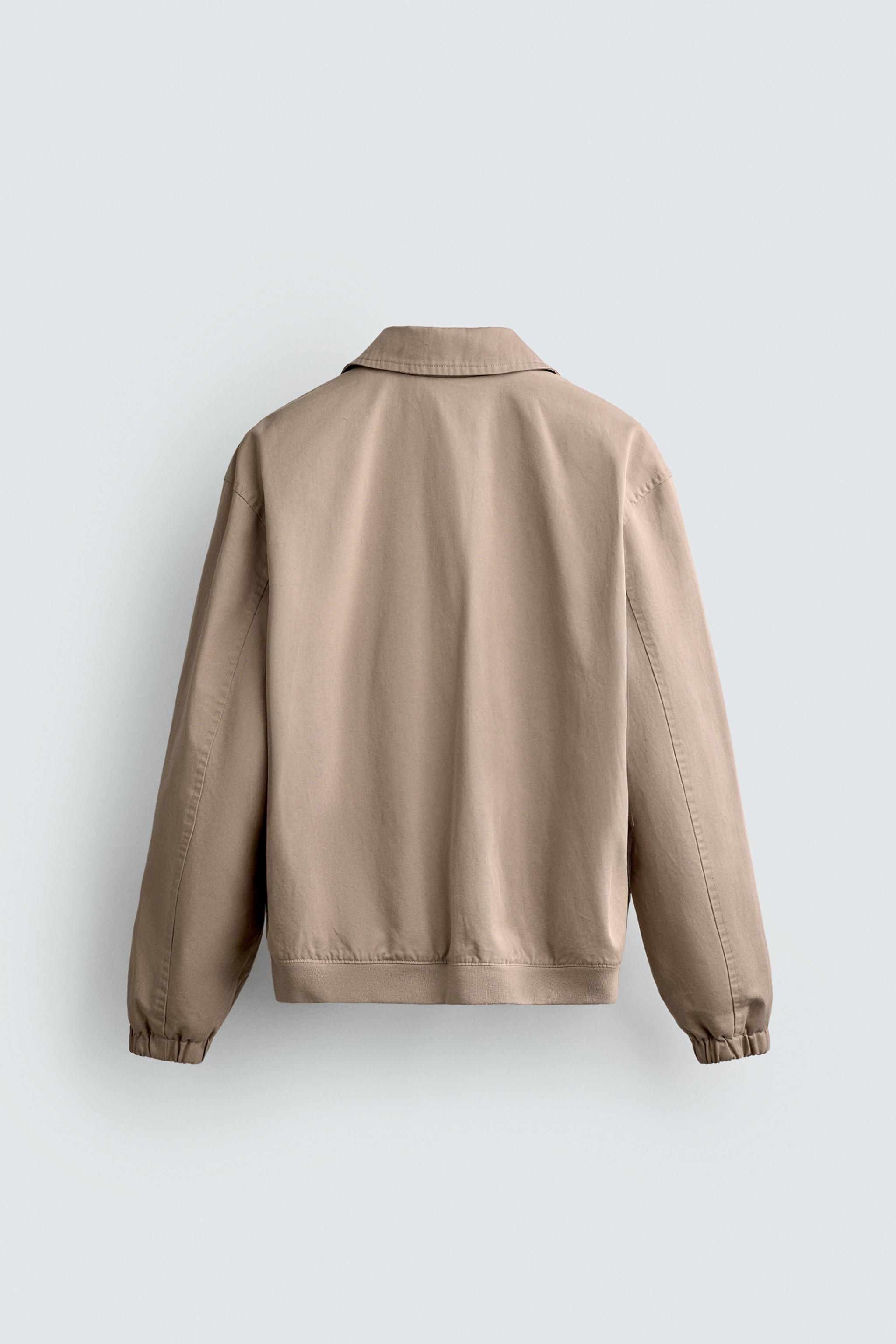 BLOUSON REGULAR FIT EN COTON