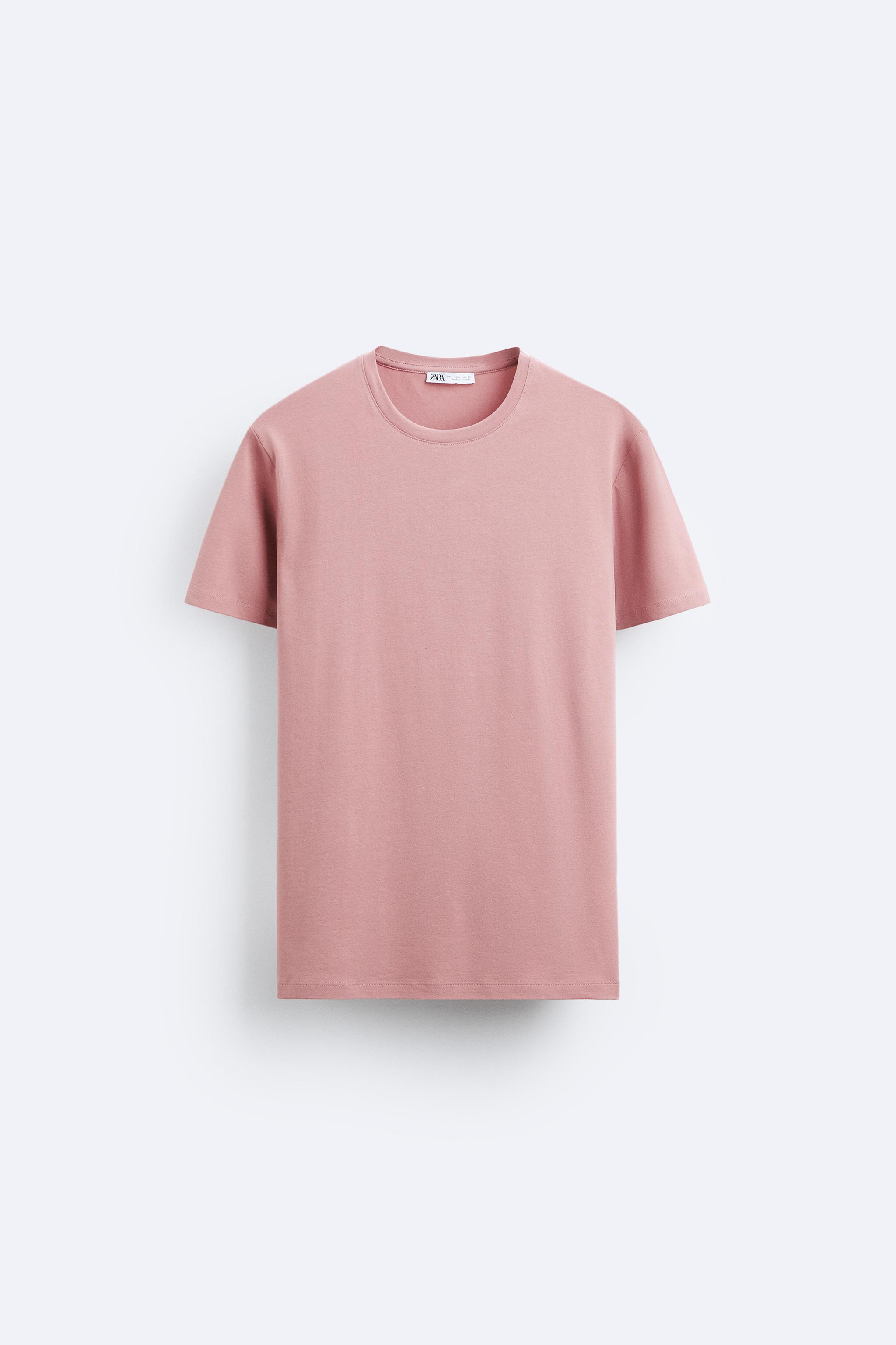 Zara hombre camisetas básicas hot sale