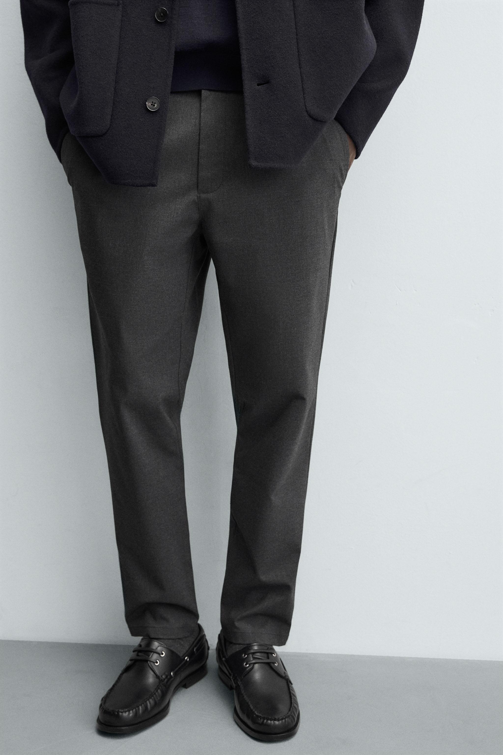 SLIM FIT STRETCH PANTS