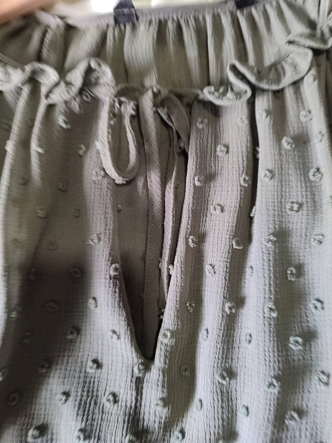 DOTTED MESH BLOUSE - Image 6