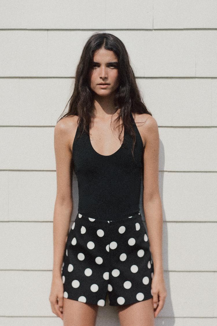 Pantaloncino Zara Gonna A Pois Tuta Pantaloncino Zara Zara Gonna