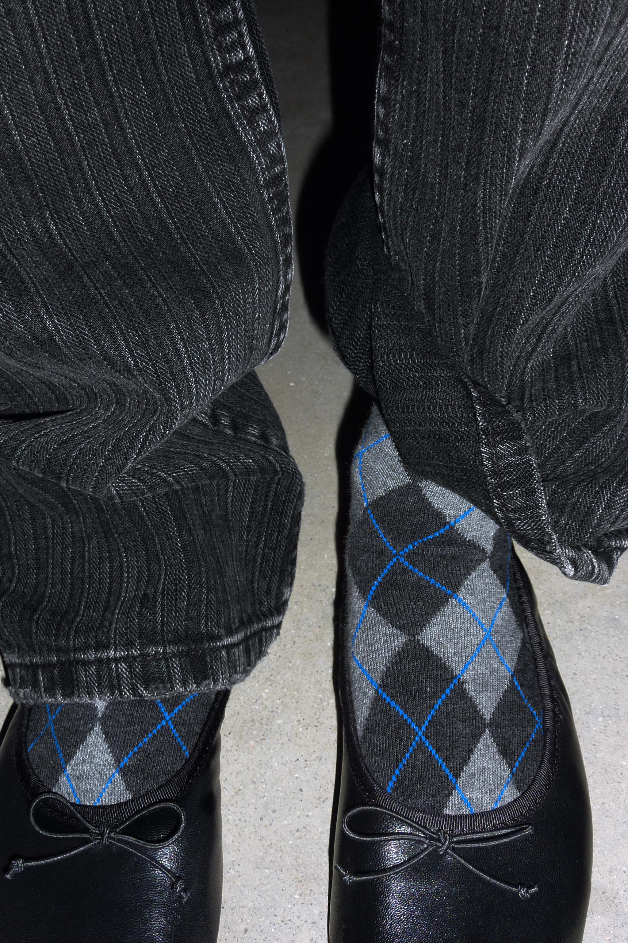 CHAUSSETTES IMPRIMÉ LOSANGES