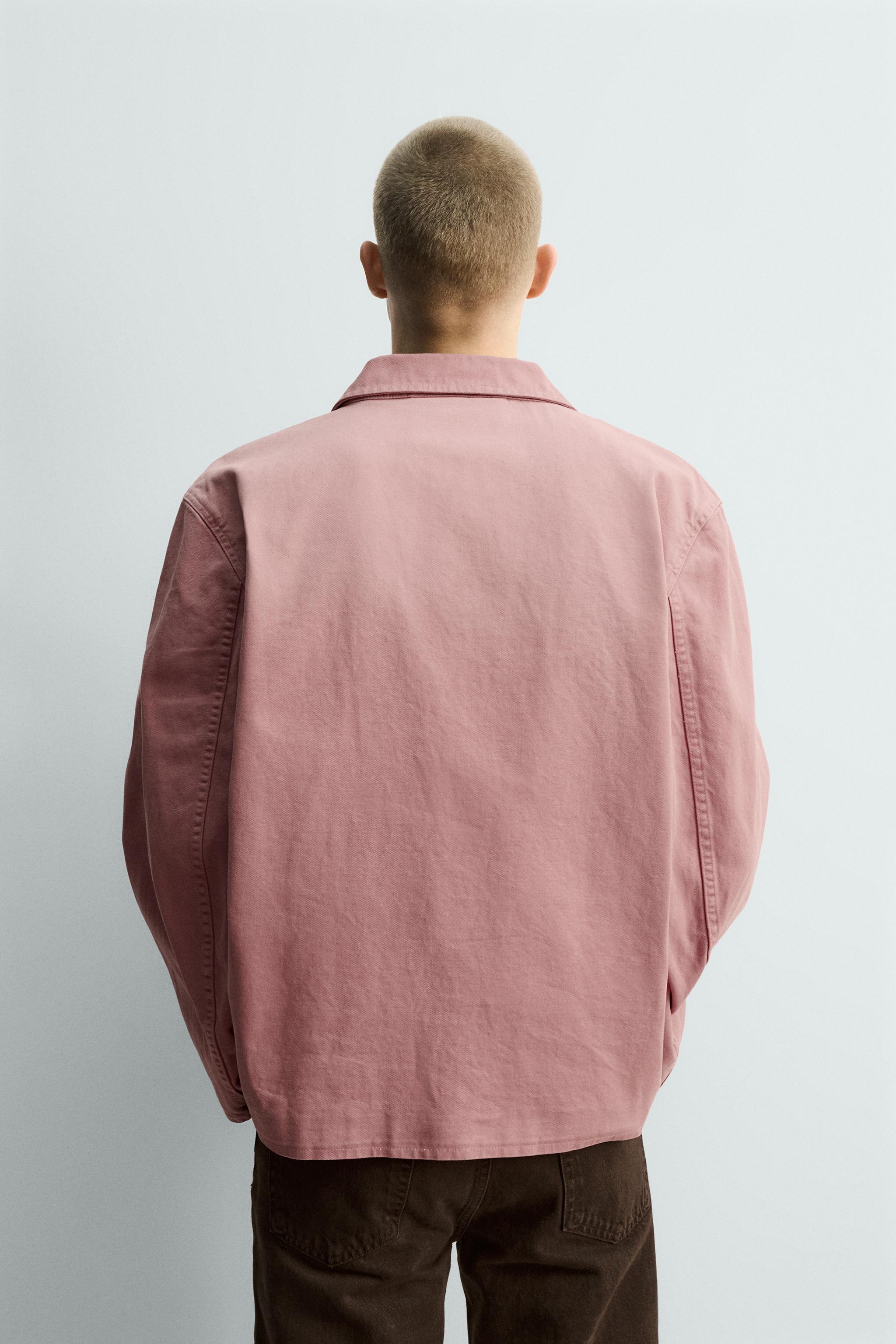 BLOUSON RELAXED FIT DÉLAVÉ