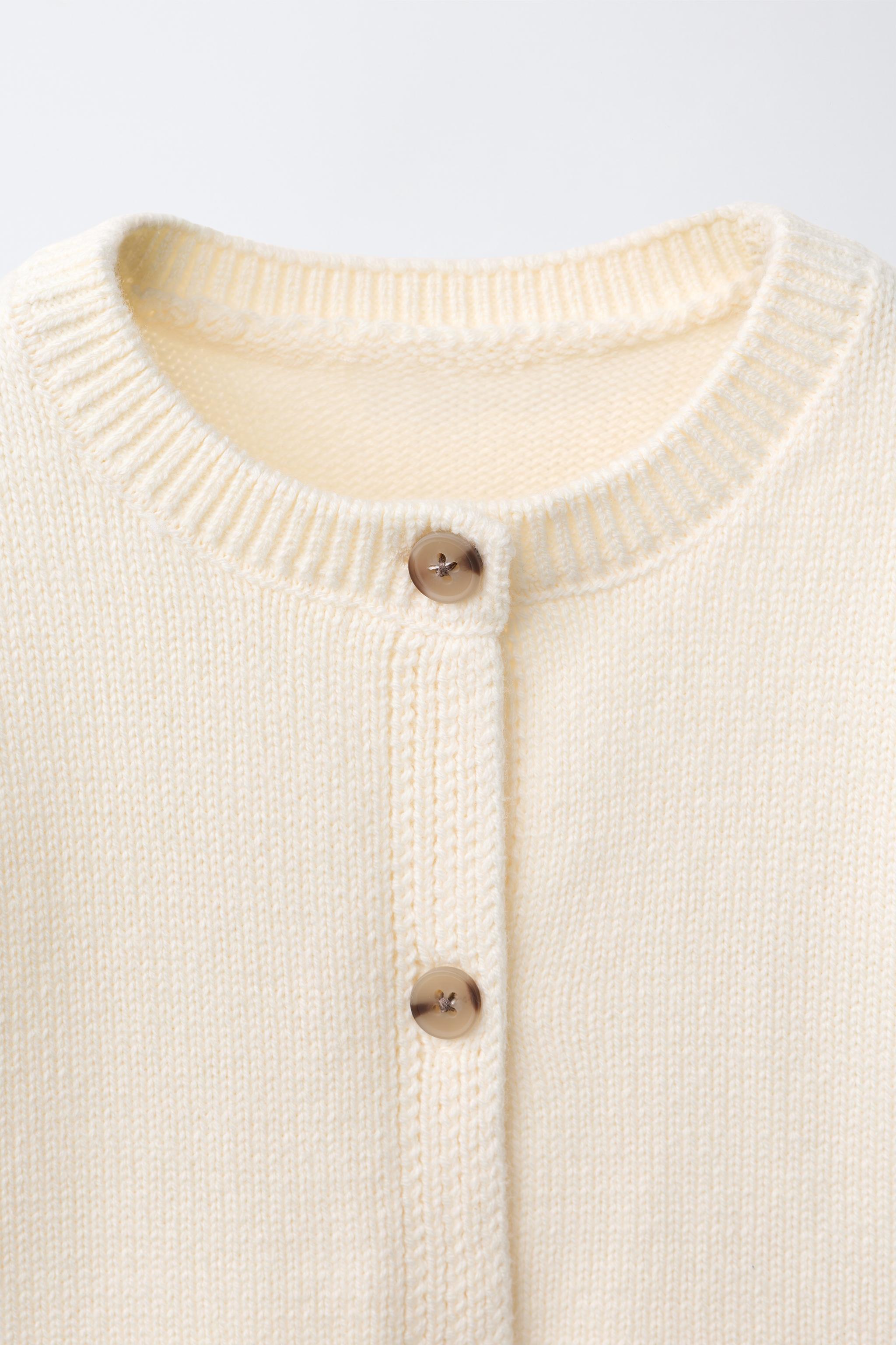 Детские кардиганы Zara HEART POCKET CARDIGAN — фото 4