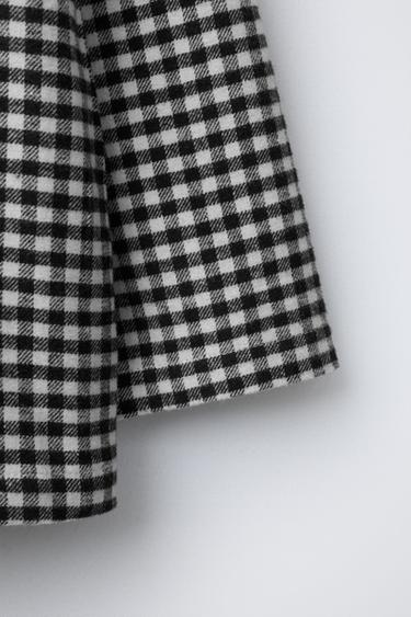 6-14 ANS/ PYJAMA À CARREAUX VICHY - Noir / Écru de Zara - Image 7