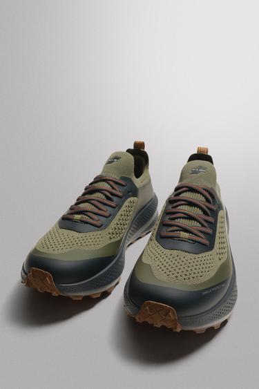 CHAUSSURES DE COURSE TRAIL - Vert d'eau de Zara - Image 4