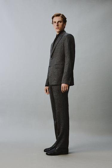 COSTUME STRUCTURÉ REGULAR FIT - L de Zara - Image 1