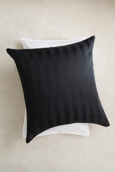 SATYNOWA POSZEWKA W PASKI (500 NITEK) - MIDNIGHT BLUE Zara