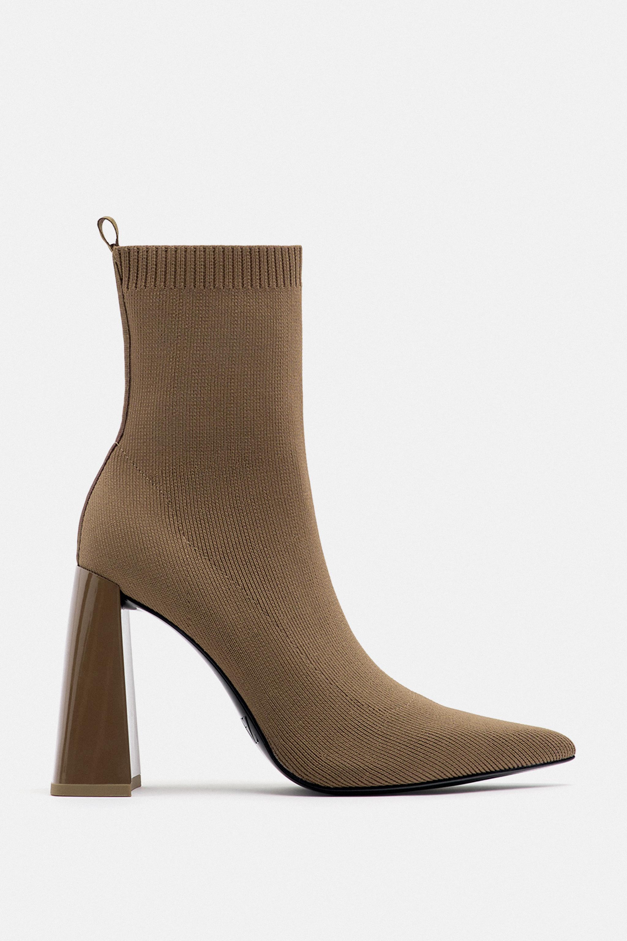 Bottines zara beige hotsell