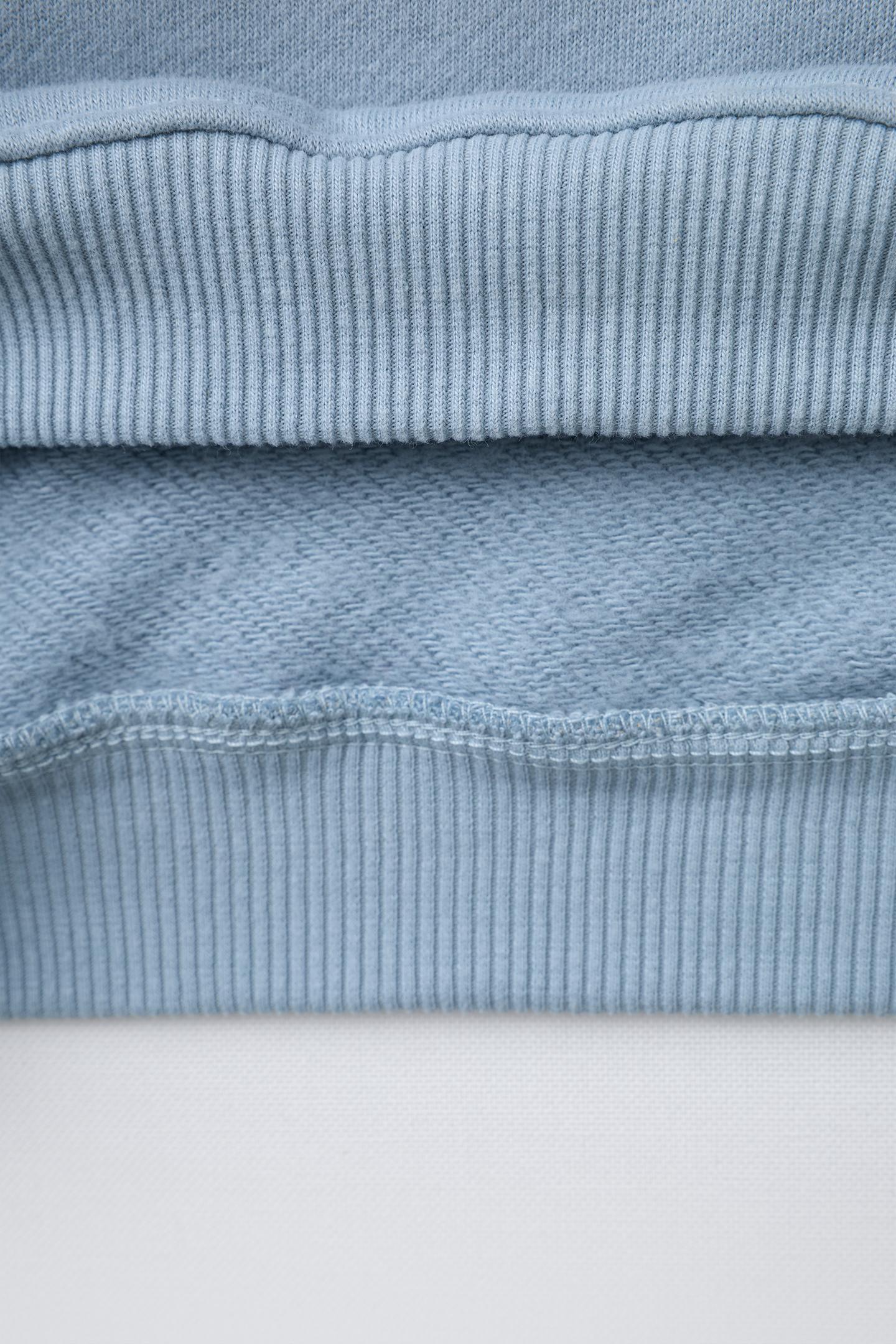 Детское худи Zara Colorblock, цвет: Светлый синий — фото 5