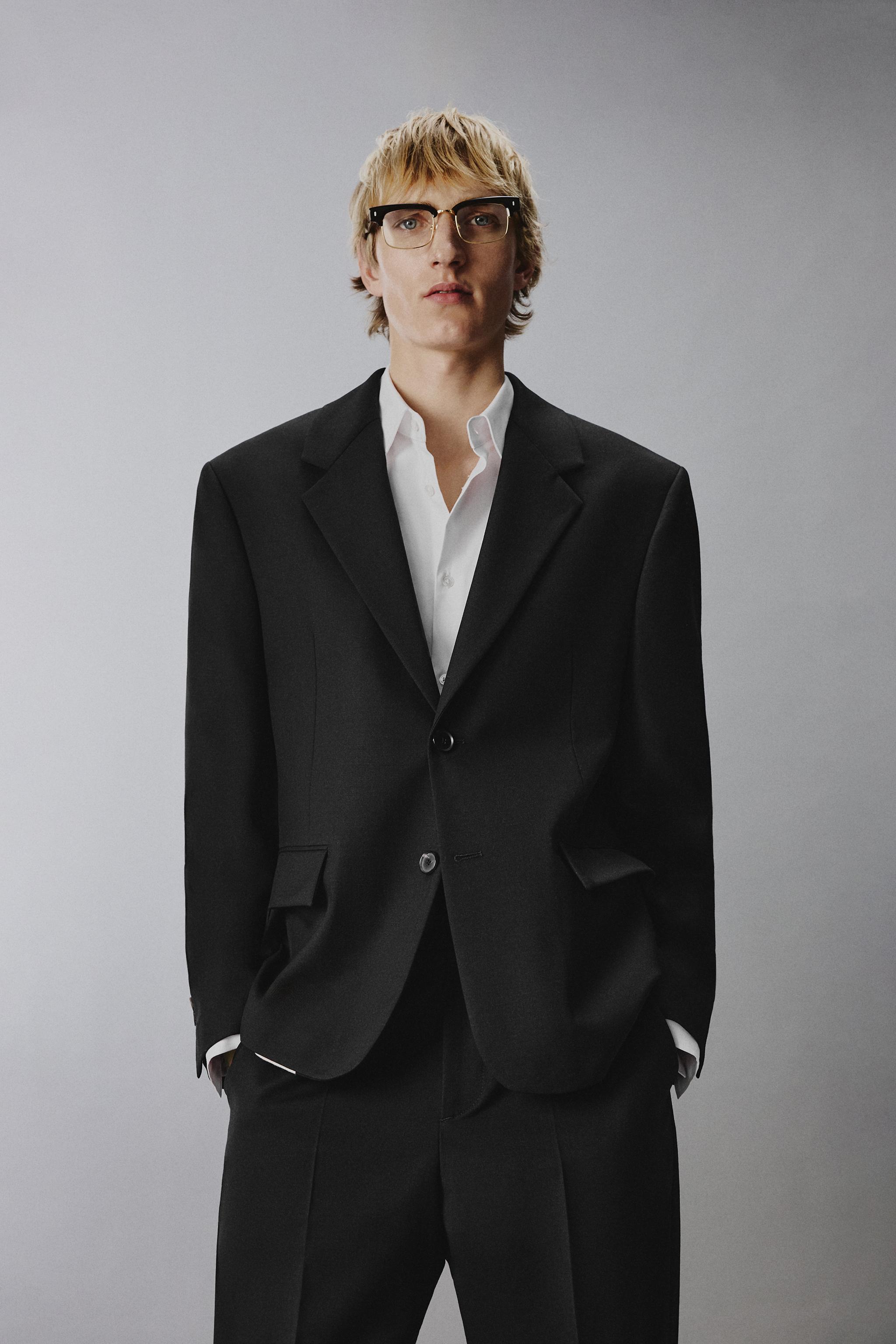 VESTE DE COSTUME 100% LAINE