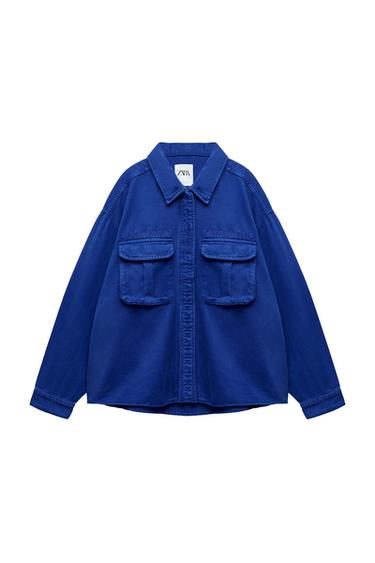 OVERSIZED DENIM OVERSHIRT