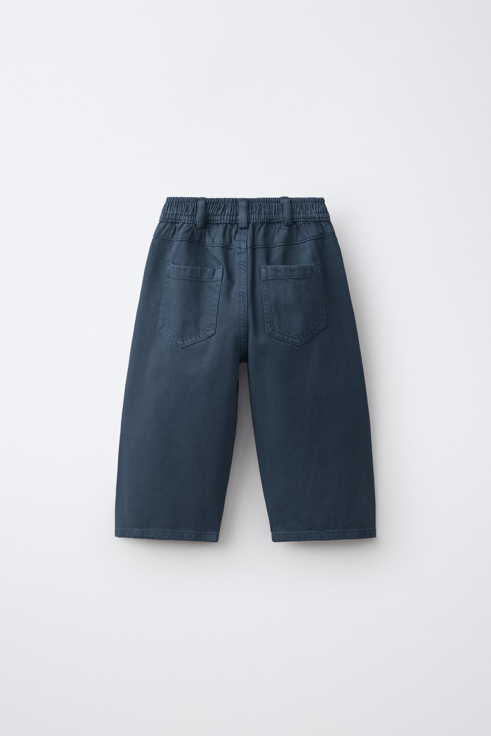 PANTALON BAGGY EN SERGE