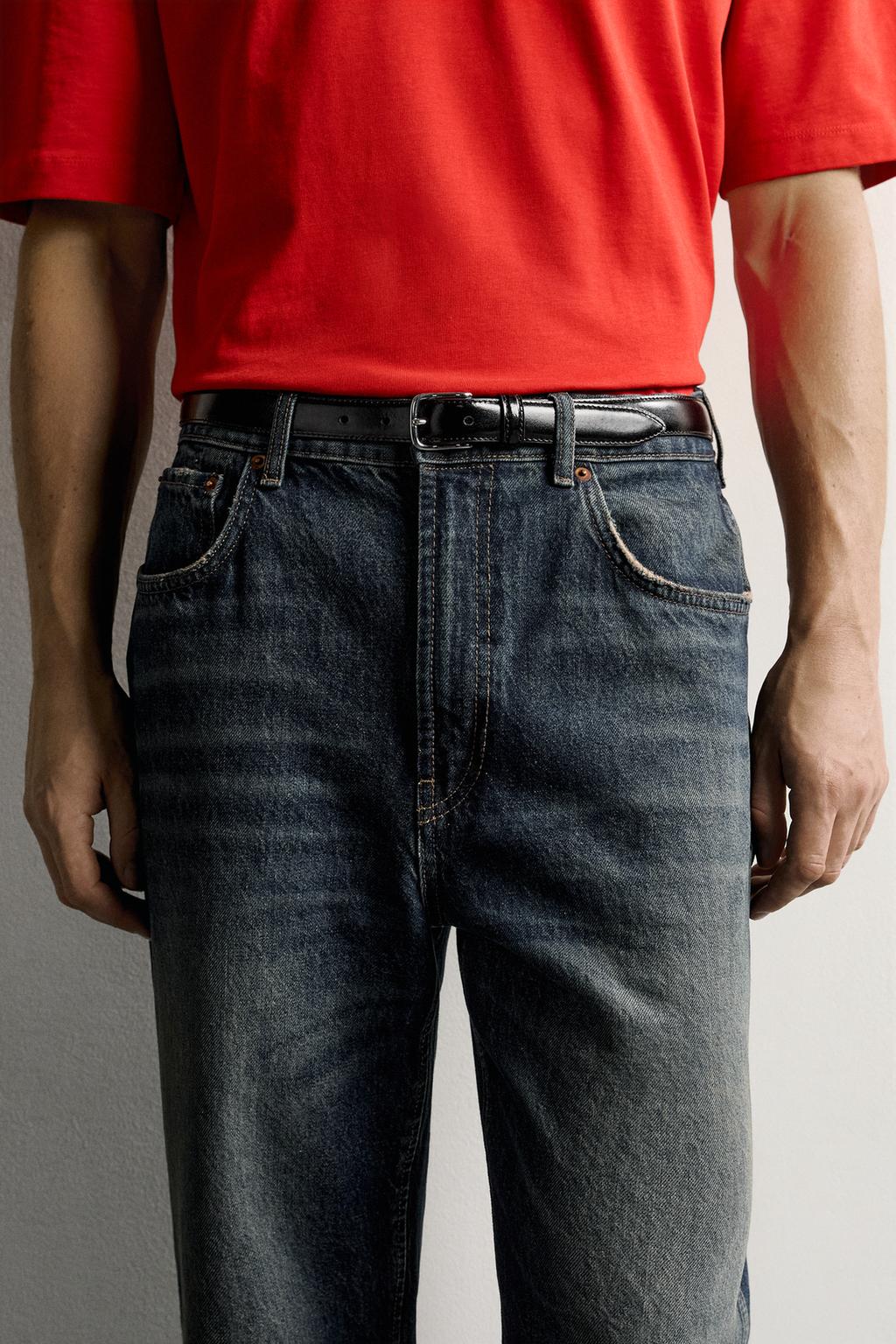 Narrow Leather Belt