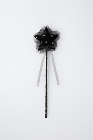 STAR WAND WITH TULLE - Black by Zara - Image 3
