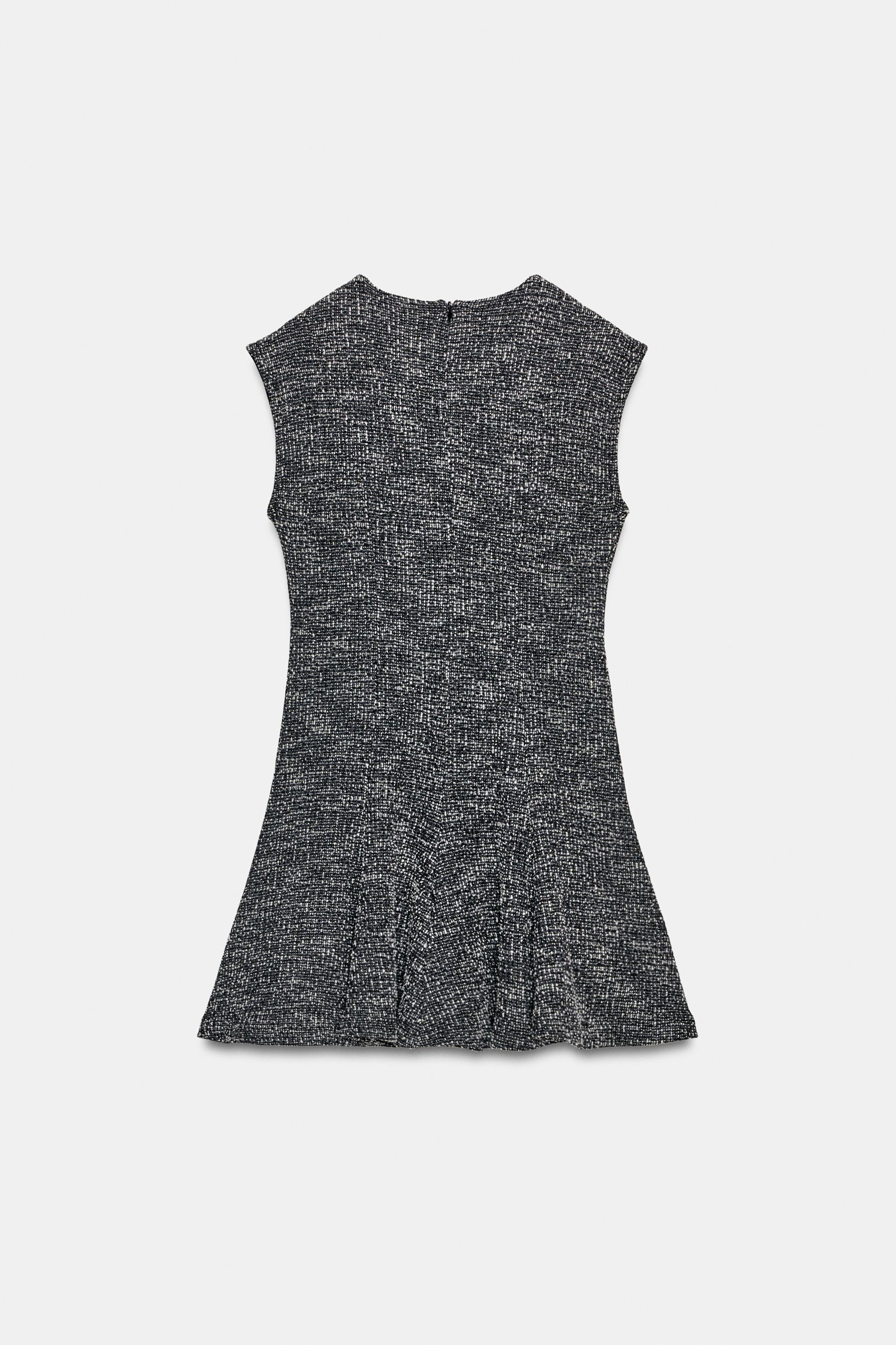 STRUCTURED SKATER DRESS