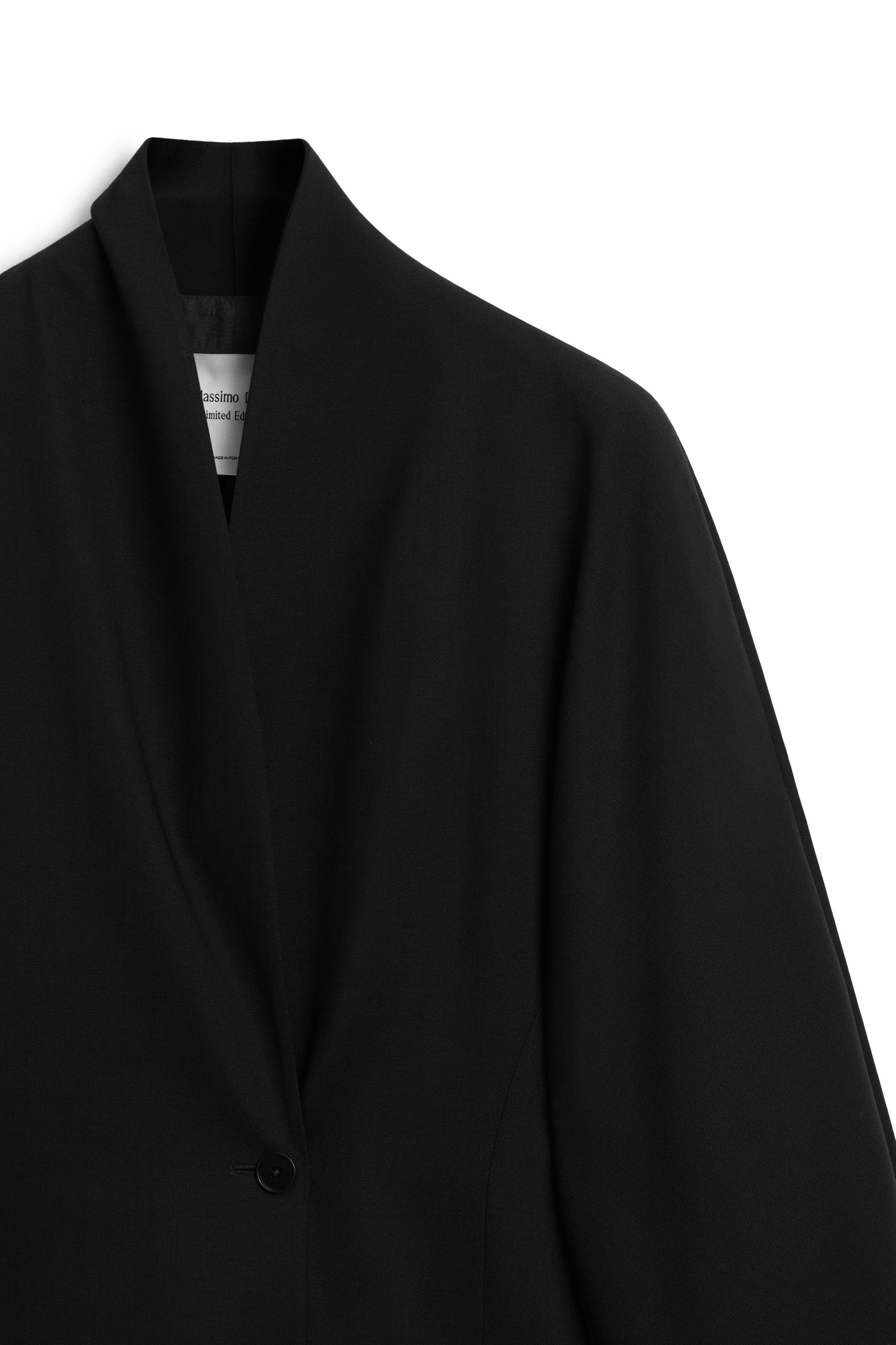 100% wool stand collar blazer - LIMITED EDITION