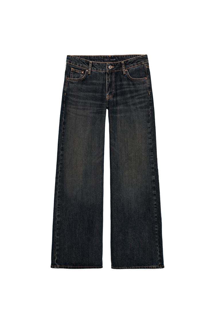 Jean Zara Femme - Taille 40 EU / 8 USA - Capri Denim Bleu - Neuf Sans étiquette