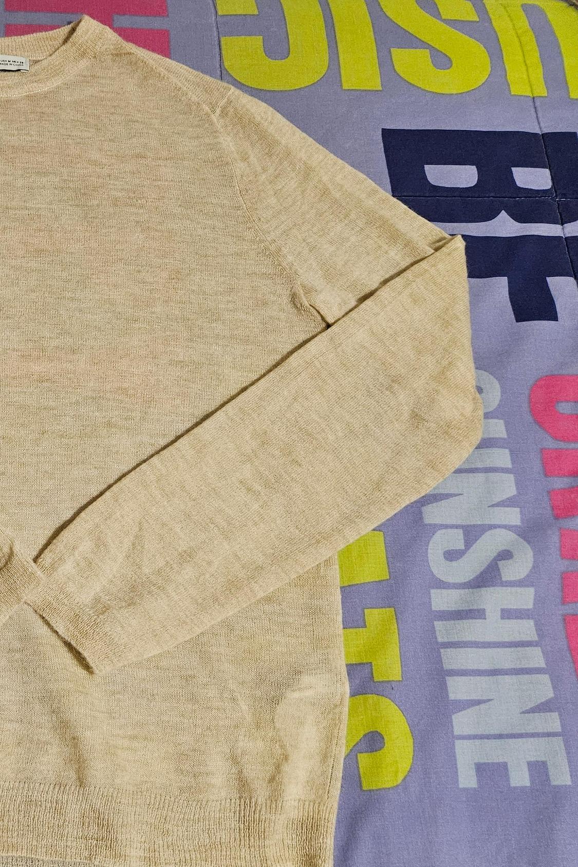 WOOL BLEND KNIT SWEATER